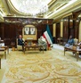 العبدالله استقبل جاري و سادينسكي