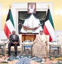 ولي العهد استقبل وزير الخارجية وشؤون الكومنولث في المم...