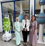 (المركز) يرعى مبادرة الزراعة العامودية بالمدرسة الإنجل...